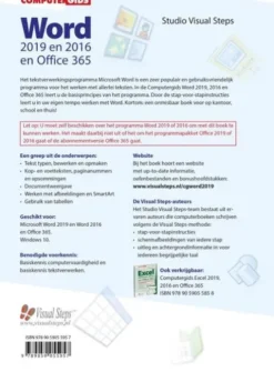 Computergids Word 2019, 2016 en Office 365