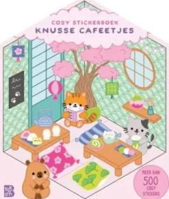 Cosy stickerboek: Knusse cafeetjes