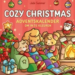 Cozy Christmas Adventskalender om in te kleuren Jade Summer