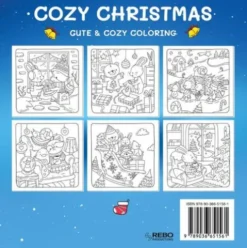 Cozy Christmas-Cute & cozy coloring
