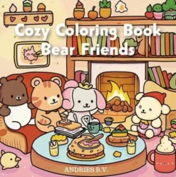 Cozy Coloring Book - Bear Friends