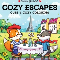 Cozy escapes - Coloring Book Cafe