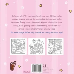 Cozy Friends Cute & Comfy kleurboek Coco Wyo