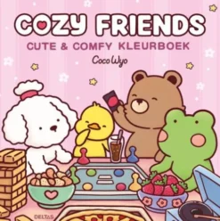 Cozy Friends Cute & Comfy kleurboek Coco Wyo