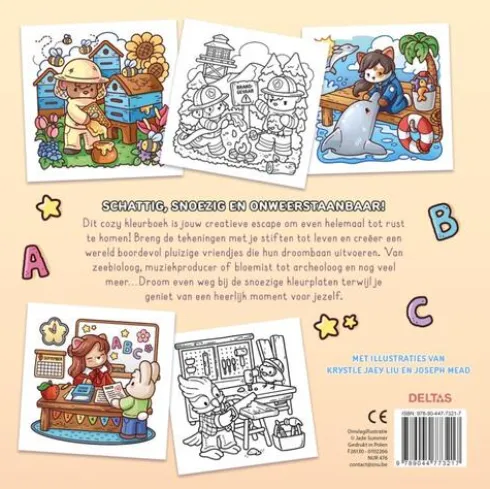 Cozy Jobs - Comfy kleurboek Jade Summer