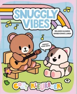 Cozy kleurboek voor volwassenen - Snuggly vibes