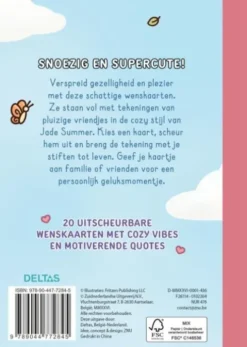 Cozy wishes - Wenskaarten om in te kleuren Jade Summer