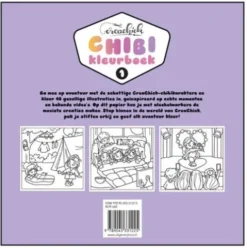 CreaChick Chibikleurboek
