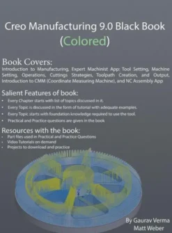 Creo Manufacturing 9.0 Black Book (Colored)
