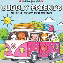 Cuddly friends - Coloring Book Cafe