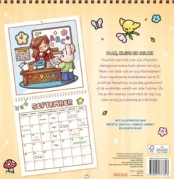 Cute & Cozy Kleurkalender Jade Summer