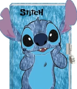 Dagboek met slot - Stitch pluche