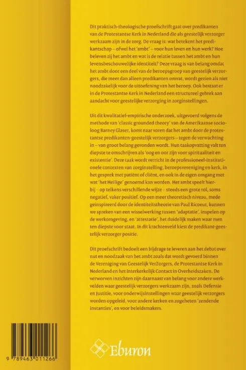 De binnenkant van het ambt