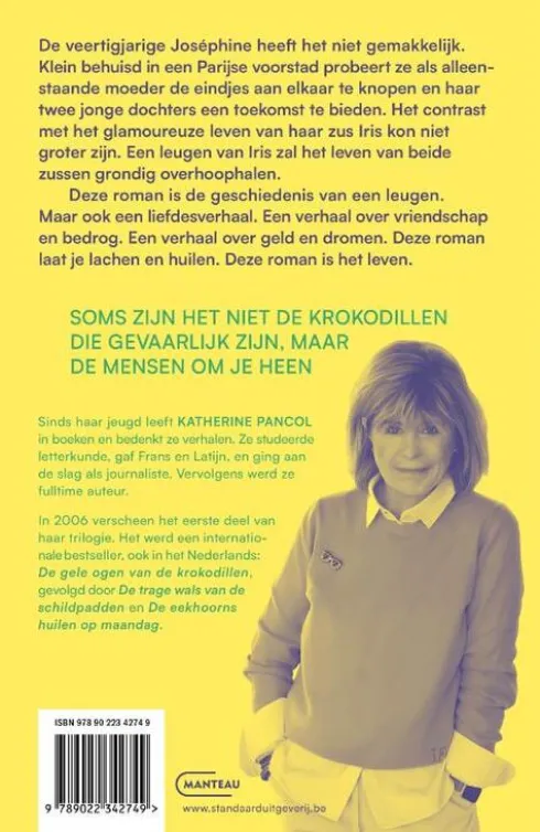 De gele ogen van de krokodillen
