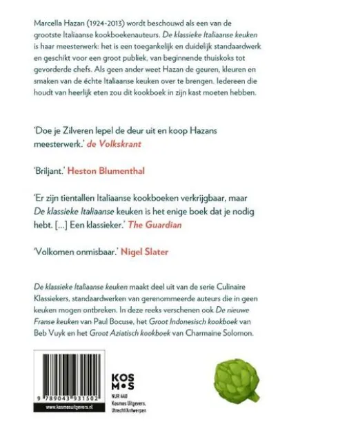 De Klassieke Italiaanse keuken