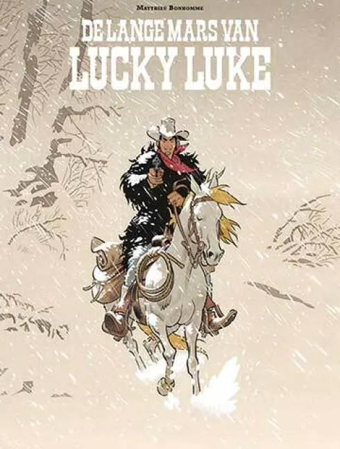 De lange mars van Lucky Luke (Bonhomme)