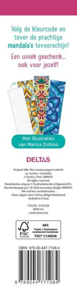 De mooiste kleurboekenleggers Kleuren op nummer - Mandala's