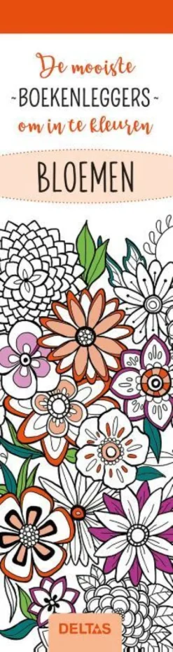 De mooiste kleurboekenleggers om in te kleuren - Bloemen