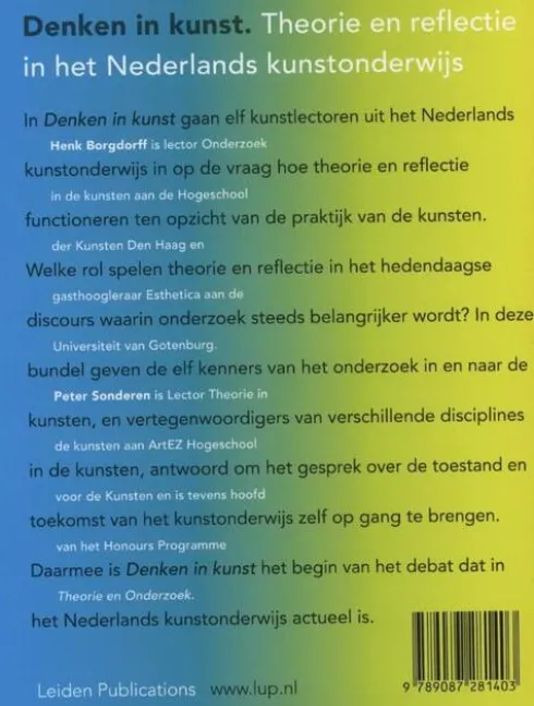 Denken in kunst