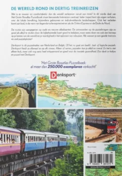 Denksport - Het Grote Bosatlas Puzzelboek - Treinreizen