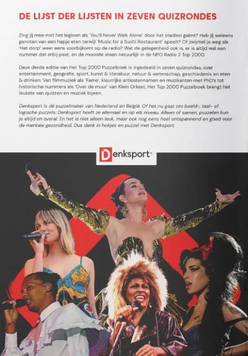 Denksport - Het Top 2000 Puzzelboek