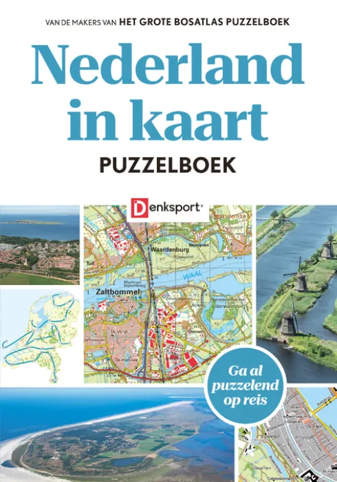 Denksport - Nederland in kaart Puzzelboek