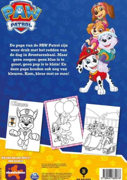 De PAW Patrol gaat kleuren