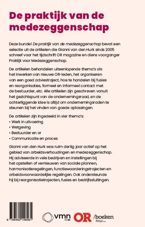De praktijk van de medezeggenschap’