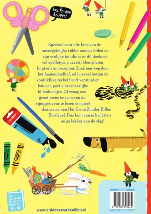 De ridder zonder billen doeboek