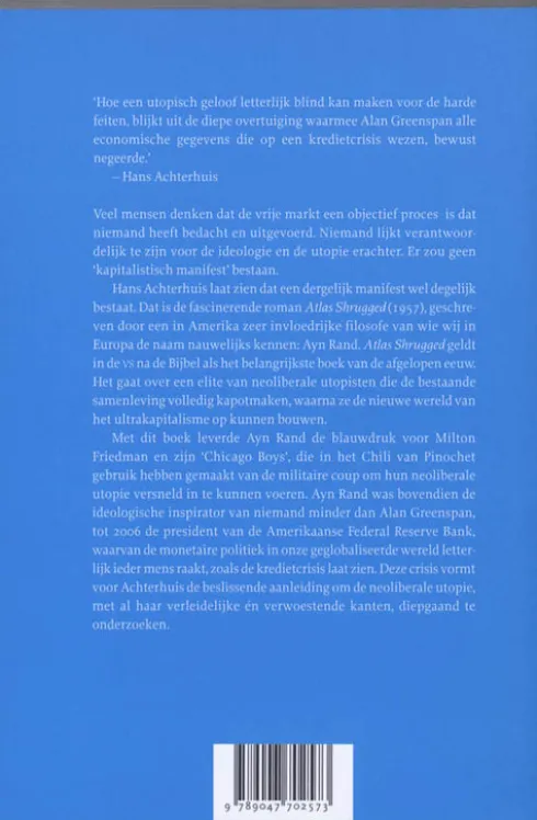 De utopie van de vrije markt
