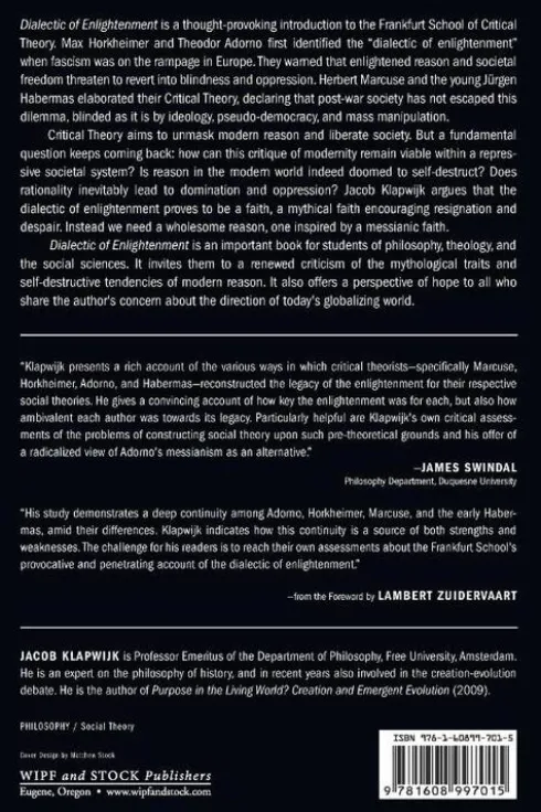 Dialectic of Enlightenment