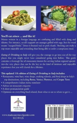 Eating & Drinking in Italy