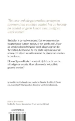 Een kleine filosofie van grote emoties