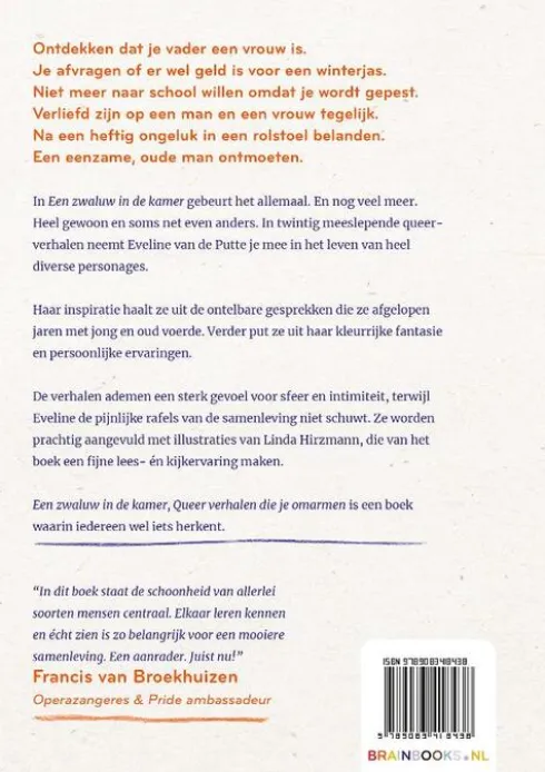Een zwaluw in de kamer