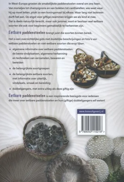 Eetbare paddenstoelen - natuurgids, wildplukken