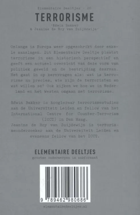 Elementaire Deeltjes Terrorisme
