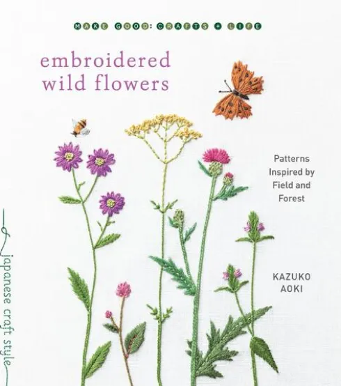 Embroidered Wild Flowers