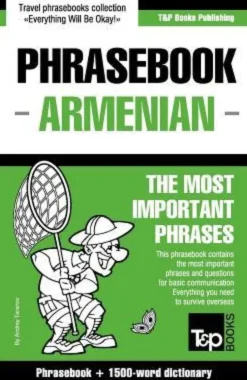 English-Armenian phrasebook and 1500-word dictionary