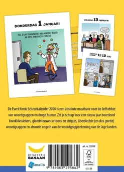 Evert Kwok Scheurkalender 2026