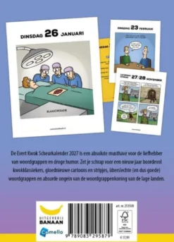Evert Kwok Scheurkalender 2027
