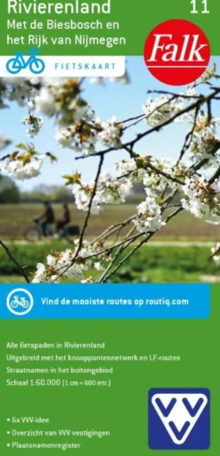Falk Fietskaart 11 Rivierenland