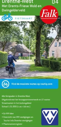 Falk VVV Fietskaart 04. Drenthe-West
