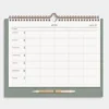 Familieplanner 2026-2027 A4+ Groen Luxe