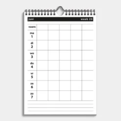 Familieplanner 2026-2027 Basic Staand A4