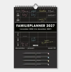 Familieplanner Markers D1 2027