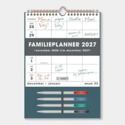 Familieplanner Markers D2 2027
