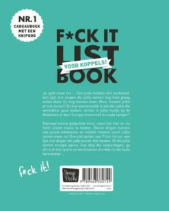 F*ck-it list book voor koppels