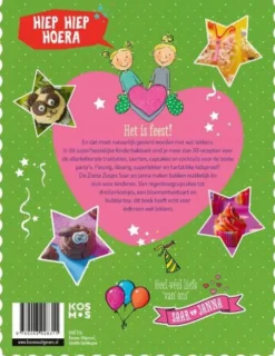 Feest met de Zoete Zusjes bakboek met meer dan 30 recepten