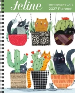 Feline 2027 Monthly/Weekly Planner Calendar