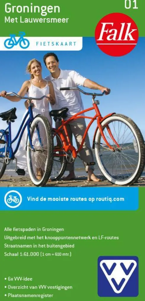 Fietskaart 01. Groningen